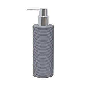 Dispensador de jabón smooth gris