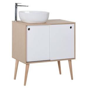 Mueble de baño danés blanco 100 x 45 cm