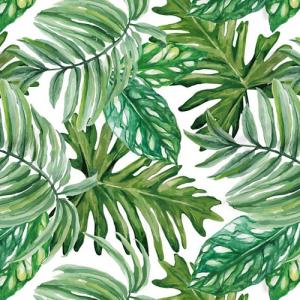 Revestimiento adhesivo mural vegetal verde bahamas de0.45 x…