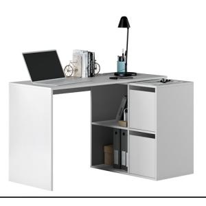 Mesa escritorio adapta blanco 120x77x74 cm