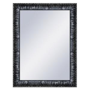 Espejo enmarcado rectangular elvis lacado negro 64 x 84 cm