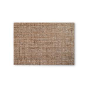 Alfombra yute santorini marrón natural rectangular 160x230c…