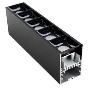 Perfil 3m negro 53.8x80mm