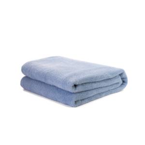 Manta lana azul 100 % poliéster de 170x130 cm