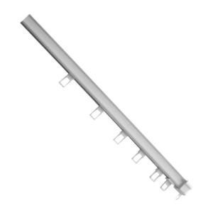Kit de riel astuce 1.5 15 cursores aluminio blanco