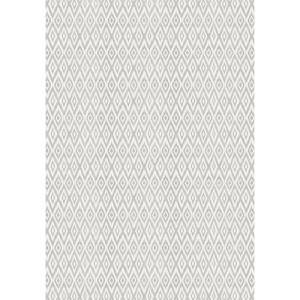 Alfombra pvc jaipur gris rectangular 160x230cm
