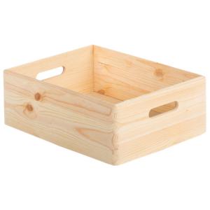 Caja de madera de pino 14x30x40cm