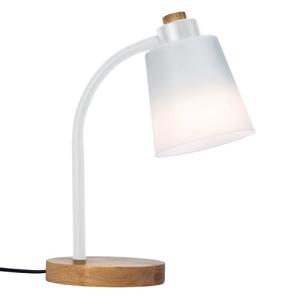Lámpara de mesa sin fuente de luz forlight pau blanco