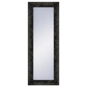 Espejo enmarcado rectangular manson negro 160 x 60 cm