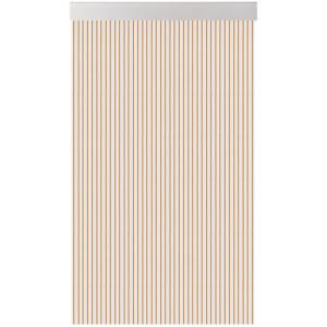 Cortina de puerta pvc cinta s-360 miel 100 x 220 cm