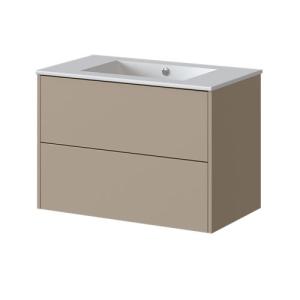 Mueble de baño con lavabo dreams beige 70x45 cm