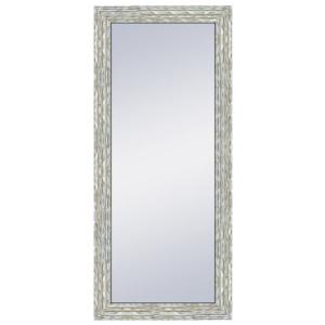 Espejo enmarcado rectangular williams xxl plata 178 x 78 cm