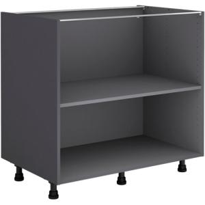 Mueble bajo cocina gris delinia id 90x76,8 cm