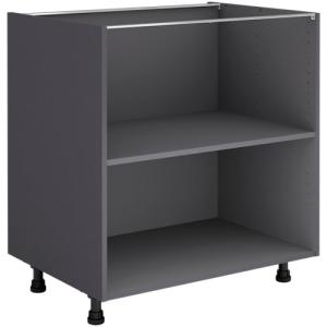 Mueble bajo cocina gris delinia id 80x76,8 cm