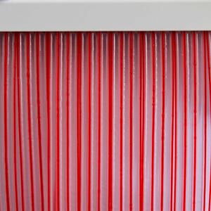 Cortina de puerta pvc mijares rojo 90 x 210 cm