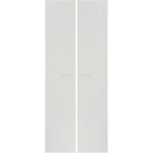 Pack 2 puertas abatibles armario tokyo blanco 30x200x1,6cm