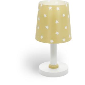 Lámpara de mesa sin fuente de luz star light amarilla e14