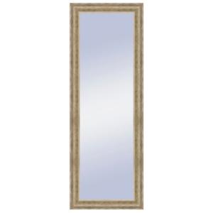 Espejo enmarcado rectangular amelie plata 155 x 55 cm