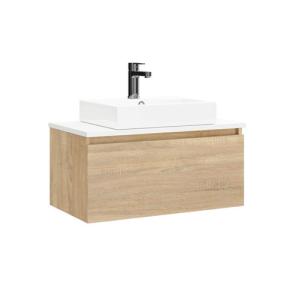 Mueble de baño con lavabo limit roble 70x38.6 cm