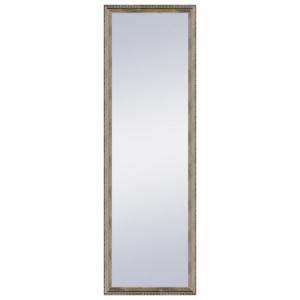 Espejo enmarcado rectangular claudia topo 147 x 47 cm