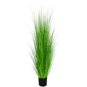 Planta artificial grass de 183 cm en maceta de ø 19.5 cm