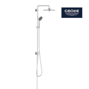 Columna de ducha sin grifo grohe vitalio joy gris cromado