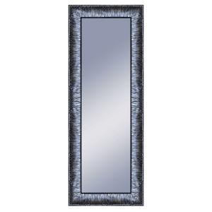 Espejo enmarcado rectangular katy plomo acero 160 x 60 cm