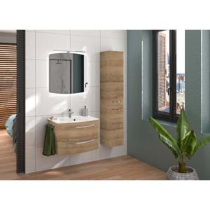 Mueble de baño con lavabo image roble 70x48 cm