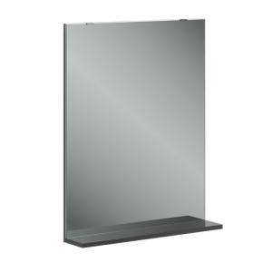 Espejo de baño opale2 gris / plata 60 x 76 cm