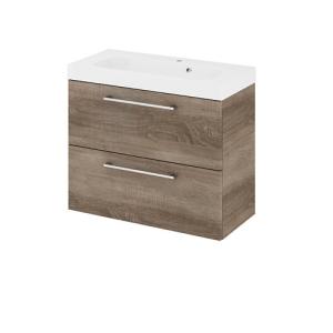 Mueble de baño con lavabo remix 75x33 cm
