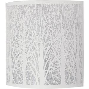 Aplique inspire forest, e14,1 luz, metal, 23x23x26cm, blanco