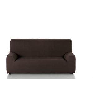 Funda sofá elástica enzo chocolate 4 plazas