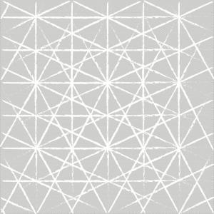 Papel pintado vinílico geometrico 5078 gris