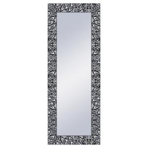 Espejo enmarcado rectangular jovi negro 159 x 59 cm
