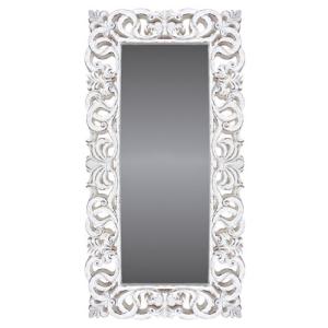 Espejo enmarcado rectangular goya blanco 178 x 88 cm