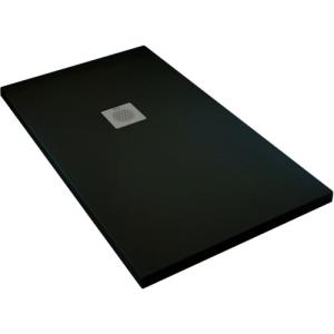 Plato de ducha boston 170x80 cm negro