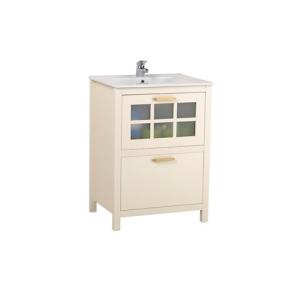 Mueble de baño con lavabo nizza blanco 60x45 cm