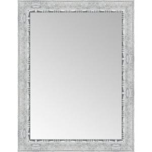Espejo enmarcado rectangular roma plata 86 x 66 cm