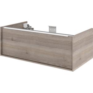 Mueble de baño neo imitación roble grisáceo 90 x 48 cm