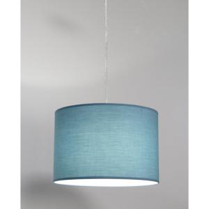 Lámpara de techo inspire nicole 1 luz e27 azul 30 cm