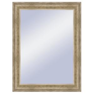 Espejo enmarcado rectangular amelie plata 65 x 85 cm