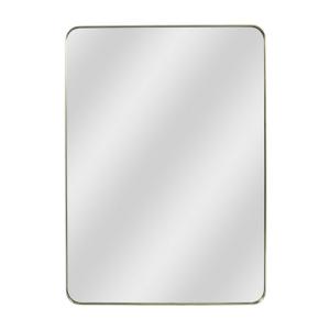 Espejo rectangular galm gold oro inspire 70 x 50 cm
