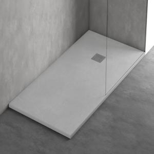 Plato ducha rectangular resina 120x80 cm gris