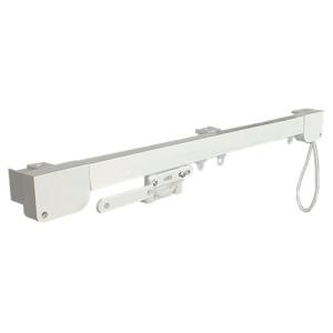 Riel cortina básica techo cordón 500cm blanco