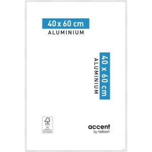Marco aluminio acent blanco 40x60 cm