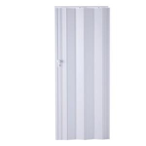 Puerta plegable de pvc blanco 85 x 205 cm
