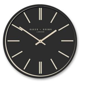 Reloj de pared redondo garnick gris de 30 cm