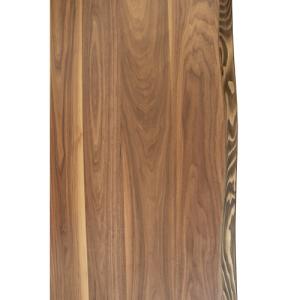 Mesa de comedor fija madera de nogal maciza 120x76x84cm