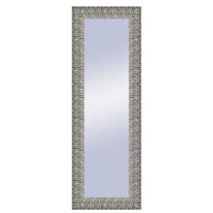 Espejo enmarcado rectangular melanie plata plata 136.4 x 46…