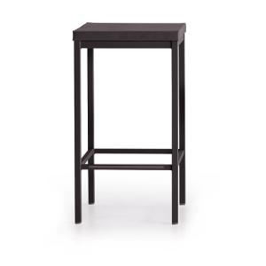 Tab. freddy bar polipiel grain negro-negro